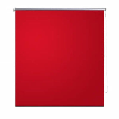 Vidaxl rolgordijn verduisterend 84,4 x 175 cm stofbreedte 80 cm rood