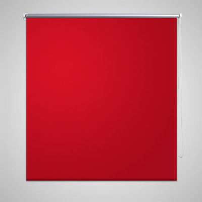 VidaXL Rolgordijn verduisterend 80 x 175 cm rood