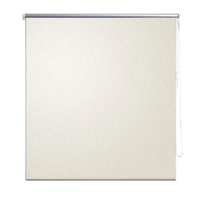 Vidaxl rolgordijn verduisterend 124,4 x 175 cm stofbreedte 120 cm gebroken wit