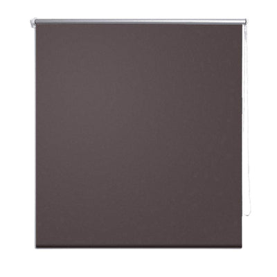 Vidaxl rolgordijn verduisterend 124,4 x 175 cm stofbreedte 120 cm koffiebruin