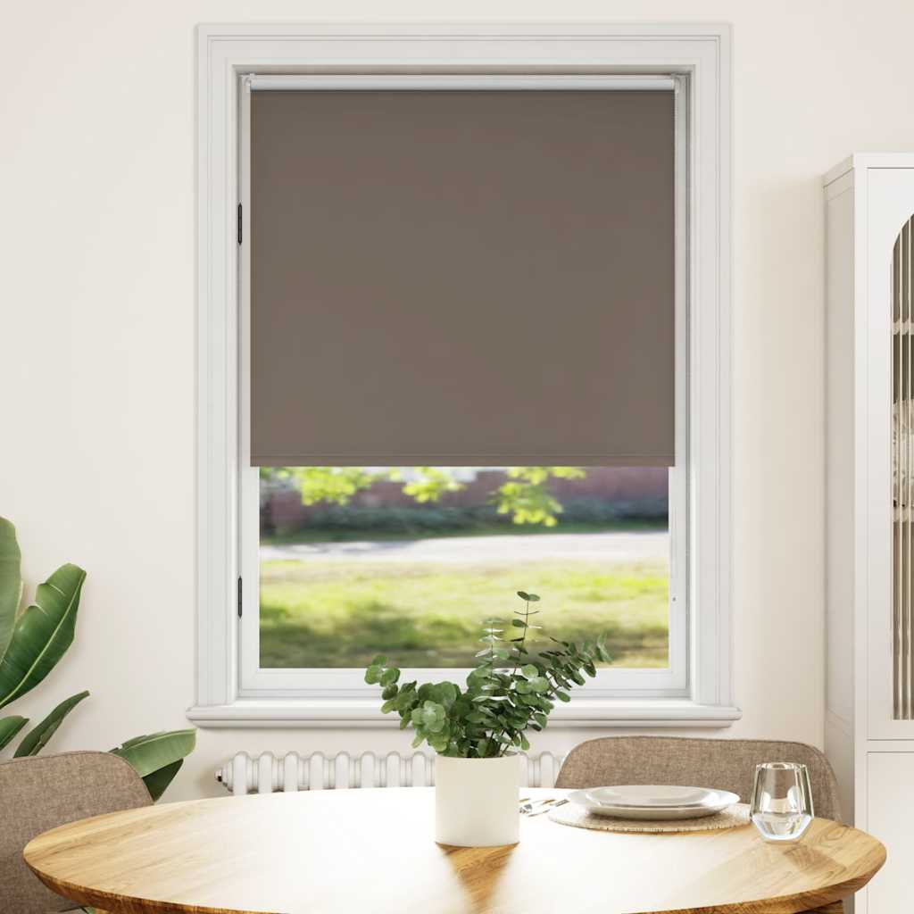 Vidaxl rolgordijn verduisterend 124,4x175 cm koffiebruin