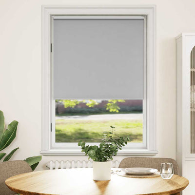 Vidaxl rolgordijn verduisterend 124,4 x 175 cm stofbreedte 120 cm grijs