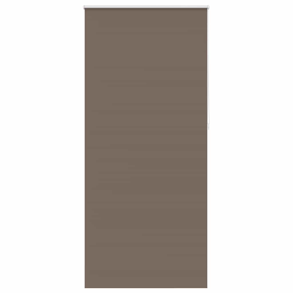 Vidaxl rolgordijn verduisterend 84,4 x 230 cm stofbreedte 80 cm koffiebruin