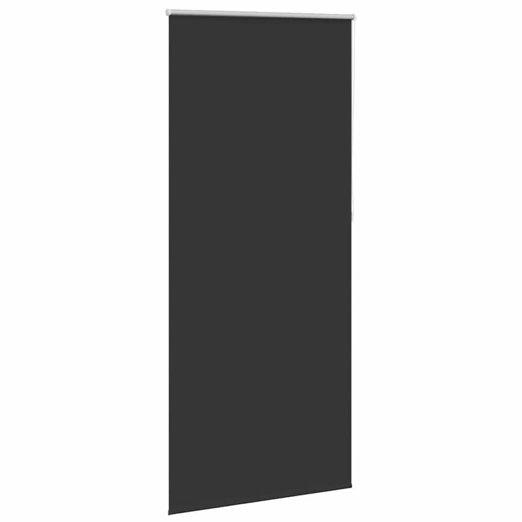 Vidaxl rolgordijn verduisterend 84,4 x 230 cm stofbreedte 80 cm zwart