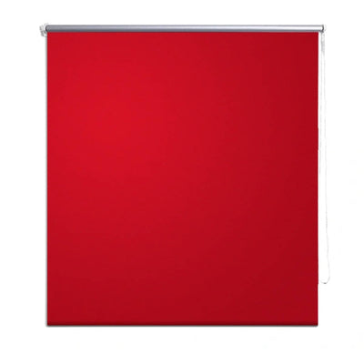 Vidaxl rolgordijn verduisterend 124,4 x 230 cm stofbreedte 120 cm rood