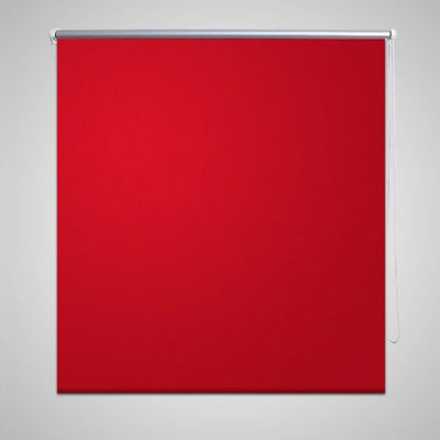 Vidaxl rolgordijn verduisterend 124,4 x 230 cm stofbreedte 120 cm rood