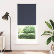 Vidaxl rolgordijn verduisterend 124,4 x 230 cm stofbreedte 120 cm marine - afbeelding 1