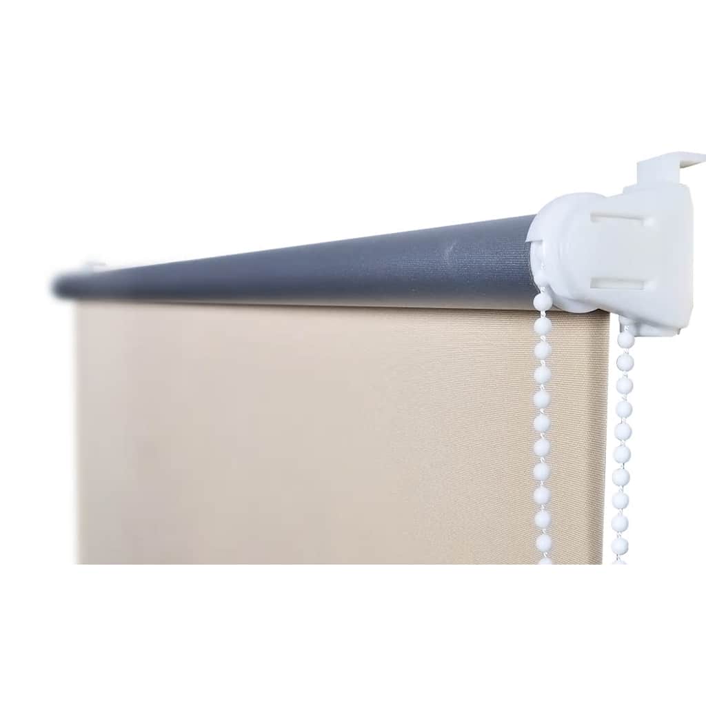Vidaxl rolgordijn verduisterend 144,4 x 230 cm stofbreedte 140 cm beige