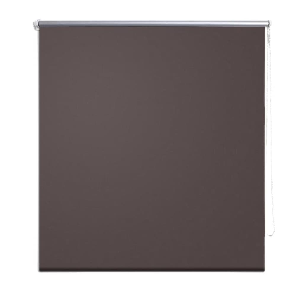 Vidaxl rolgordijn verduisterend 144,4 x 230 cm stofbreedte 140 cm koffiebruin