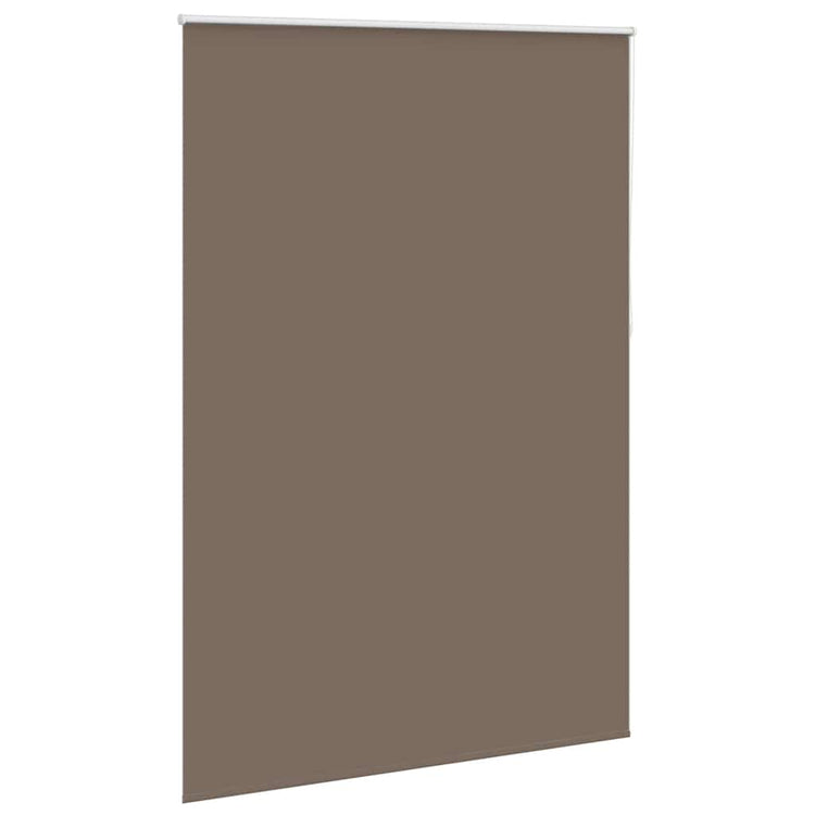Vidaxl rolgordijn verduisterend 144,4 x 230 cm stofbreedte 140 cm koffiebruin
