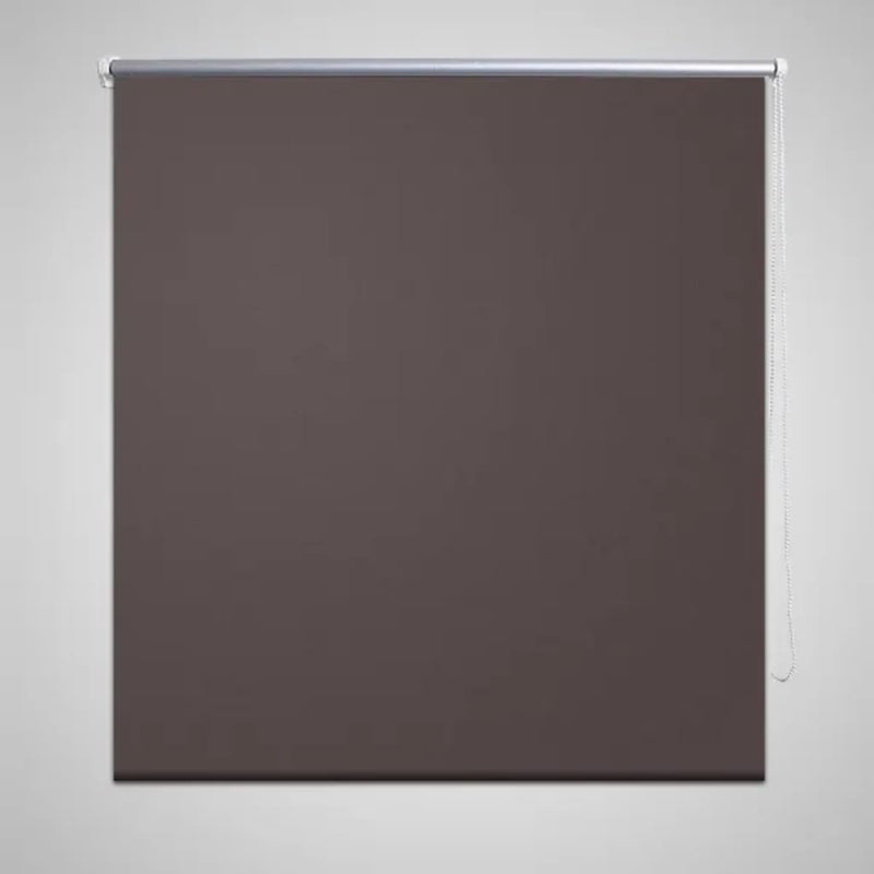 Vidaxl rolgordijn verduisterend 144,4 x 230 cm stofbreedte 140 cm koffiebruin