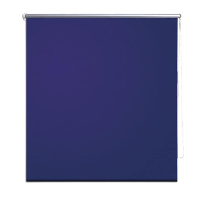 Vidaxl rolgordijn verduisterend 144,4 x 230 cm stofbreedte 140 cm marine