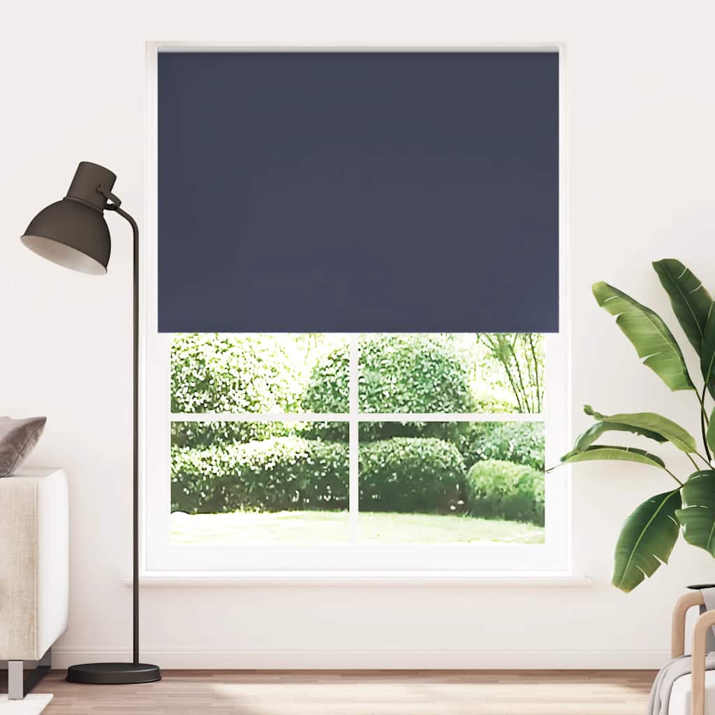 Vidaxl rolgordijn verduisterend 144,4 x 230 cm stofbreedte 140 cm marine