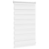 Vidaxl zebra rolgordijn 50,9 x 100 cm stofbreedte 46,7 cm wit