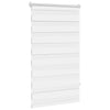Vidaxl zebra rolgordijn 70,9 x 120 cm stofbreedte 66,7 cm wit