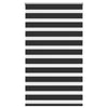 Vidaxl zebra rolgordijn 100,9 x 175 cm stofbreedte 96,7 cm zwart