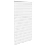 Vidaxl zebra rolgordijn 120,9 x 230 cm stofbreedte 116,7 cm wit - afbeelding 3