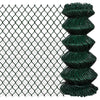 Vidaxl gaashek 0,8x15 m staal groen