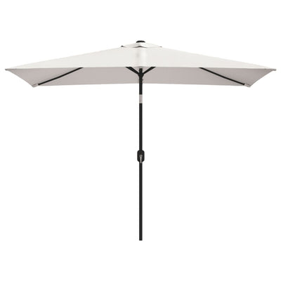 Vidaxl parasol vierhoekig zandwit 200 x 300 cm