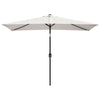 Vidaxl parasol vierhoekig zandwit 200 x 300 cm