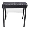 Vidaxl houtskoolbarbecue staand vierkant 75x28 cm