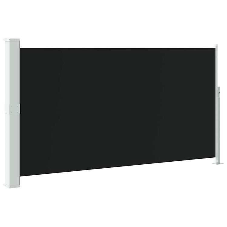 Vidaxl wind- zonnescherm uittrekbaar 160x300 cm zwart