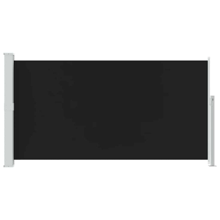 Vidaxl wind- zonnescherm uittrekbaar 160x300 cm zwart