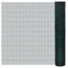 Vidaxl kippengaas 25x1 m gegalvaniseerd staal met pvc-coating groen