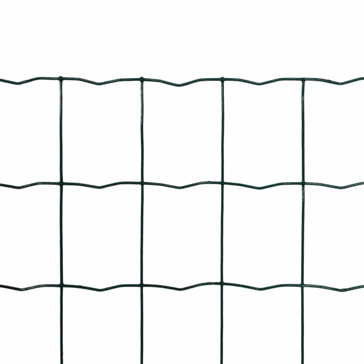 Vidaxl euro hek groen 1000 x 180 cm pvc-gecoat ijzer