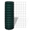 Vidaxl euro hek groen 1000 x 180 cm pvc-gecoat ijzer