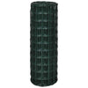 Vidaxl euro hek 25x1,0 m staal groen