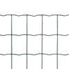 Vidaxl euro hek 25x1,5 m staal groen