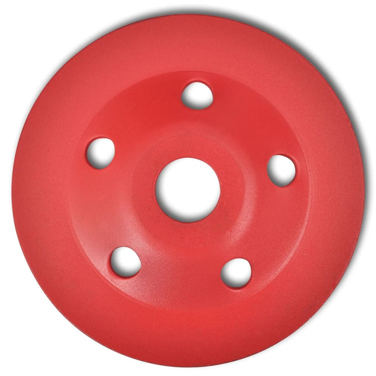 Vidaxl diamantslijpwiel met dubbele rij 180 mm