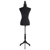 Vidaxl etalagepop torso vrouw zwart - afbeelding 2