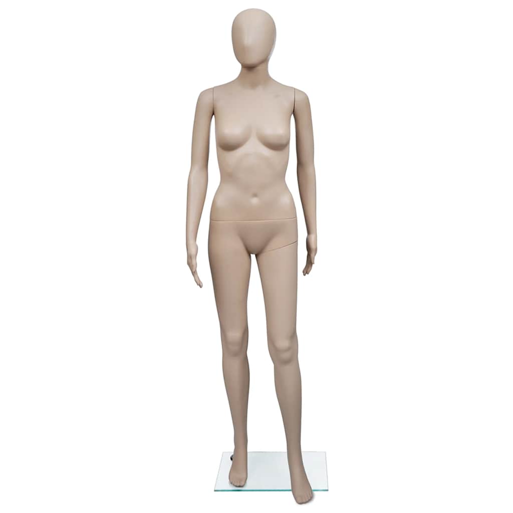 Vidaxl etalagepop vrouw rond hoofd