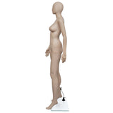 Vidaxl etalagepop vrouw rond hoofd - afbeelding 3
