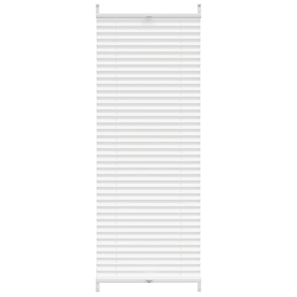 Vidaxl plisséjaloezie 40x100 cm wit