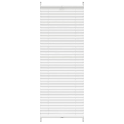 Vidaxl plisséjaloezie 40x125 cm wit