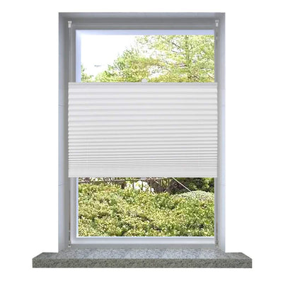 Vidaxl plisséjaloezie 40x150 cm wit