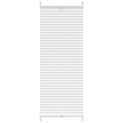 Vidaxl plisséjaloezie 50x125 cm wit