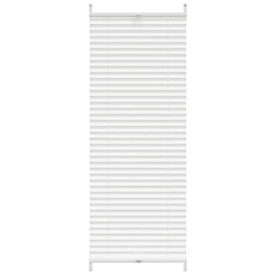 Vidaxl plisséjaloezie 50x150 cm wit