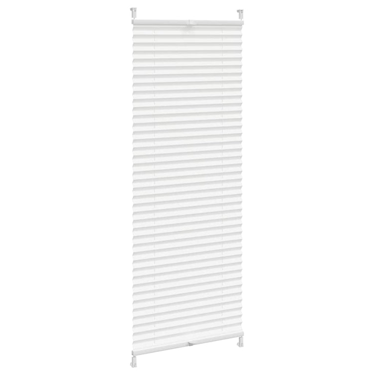 Vidaxl plisséjaloezie 60x125 cm wit