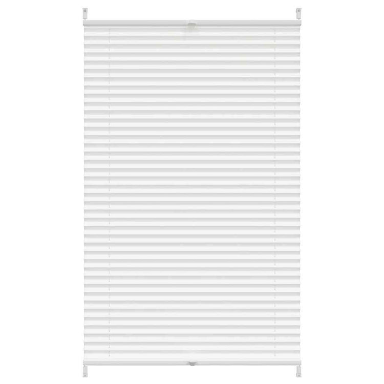 Vidaxl plisséjaloezie 70x150 cm wit