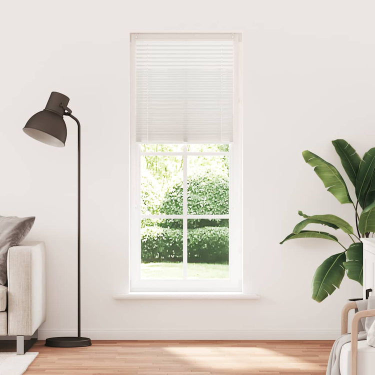 Vidaxl plisséjaloezie 70x200 cm wit