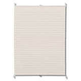 Vidaxl plisséjaloezie 50x125cm crème - afbeelding 2