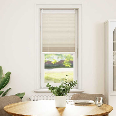 Vidaxl plissé rolgordijn 60x100cm creme