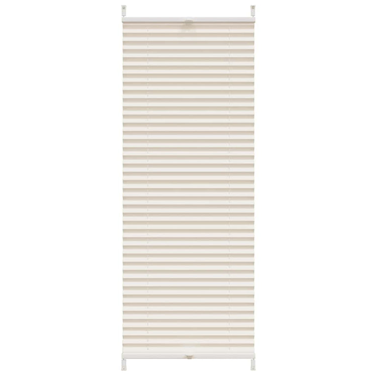 Vidaxl plisséjaloezie 40x100cm crèmekleurig