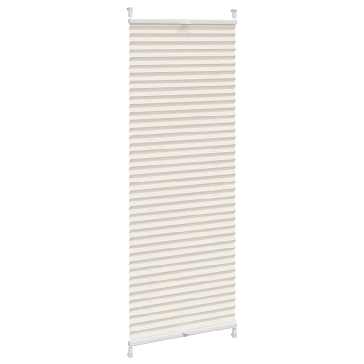 Vidaxl plisséjaloezie 40x100cm crèmekleurig