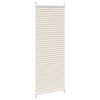 Vidaxl plisséjaloezie 40x150cm crème
