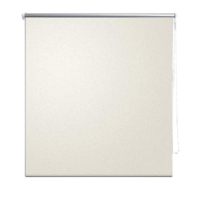 Vidaxl rolgordijn verduisterend 44,4 x 100 cm stofbreedte 40 cm gebroken wit